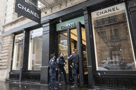 chanel store robbed